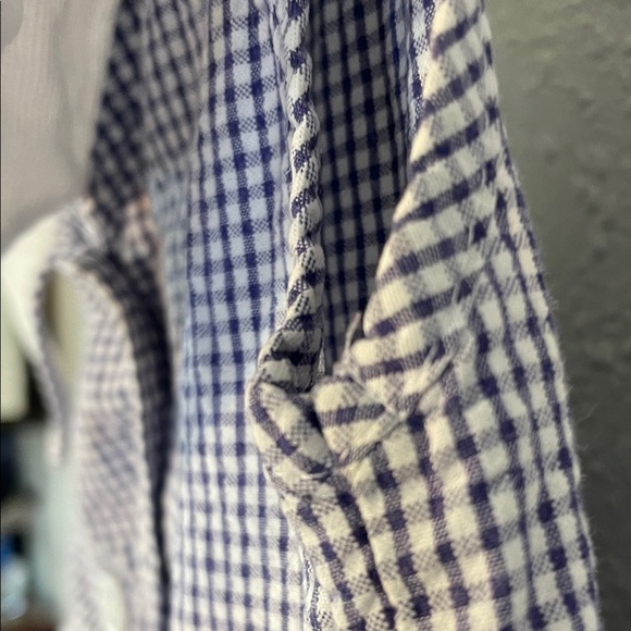 intage Girls Navy Gingham Dress – Peter Pan Collar, Size 3 - Picture 8 of 13